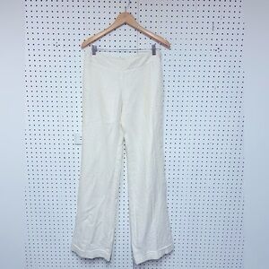 Tory Burch Wide Leg Linen Pants